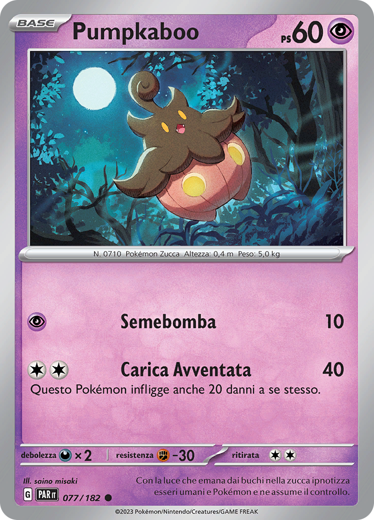 Pumpkaboo (Reverse Holo)