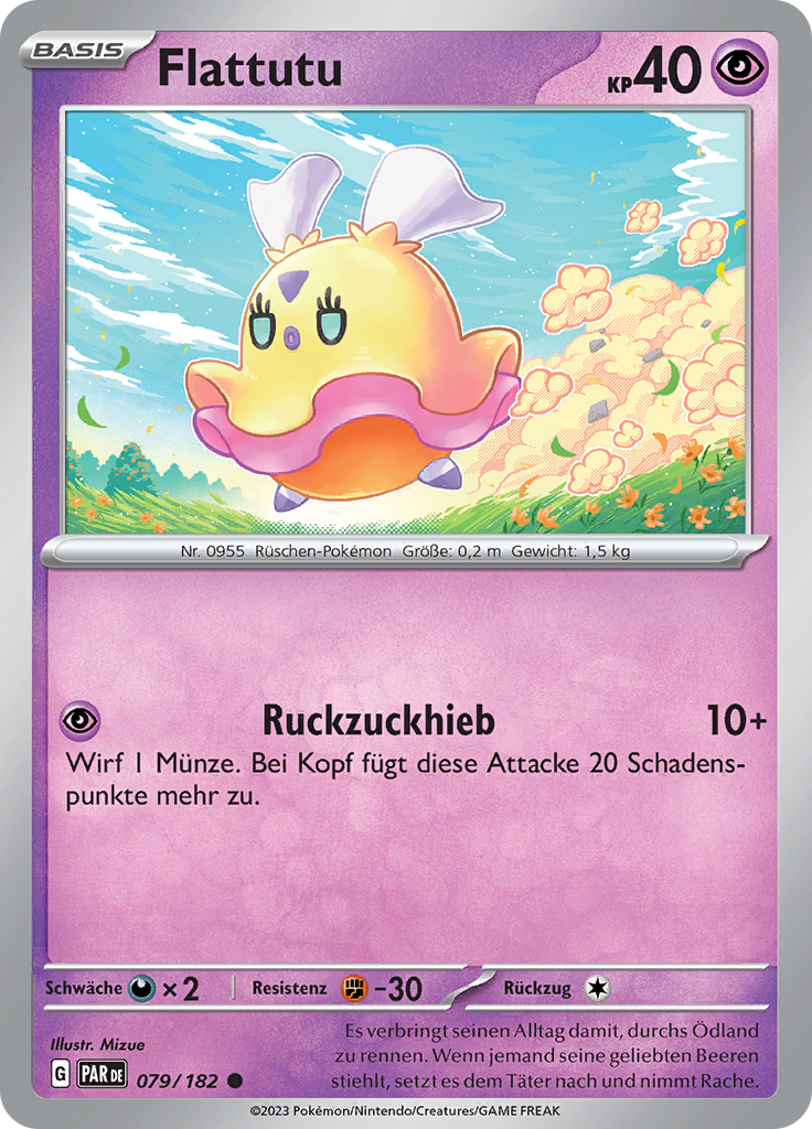 Flattutu (Reverse Holo)