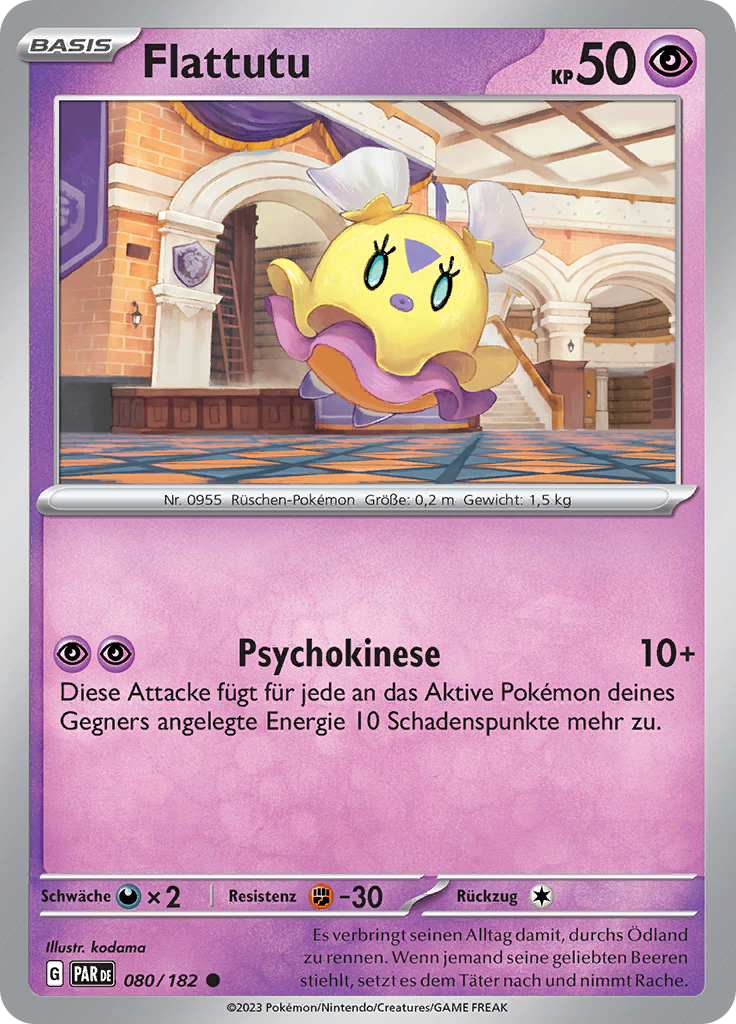 Flattutu (Reverse Holo)