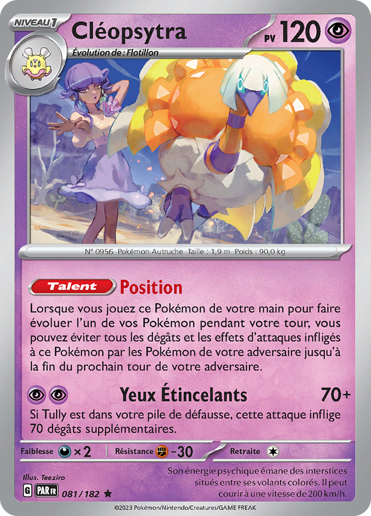 Cléopsytra (Reverse Holo)