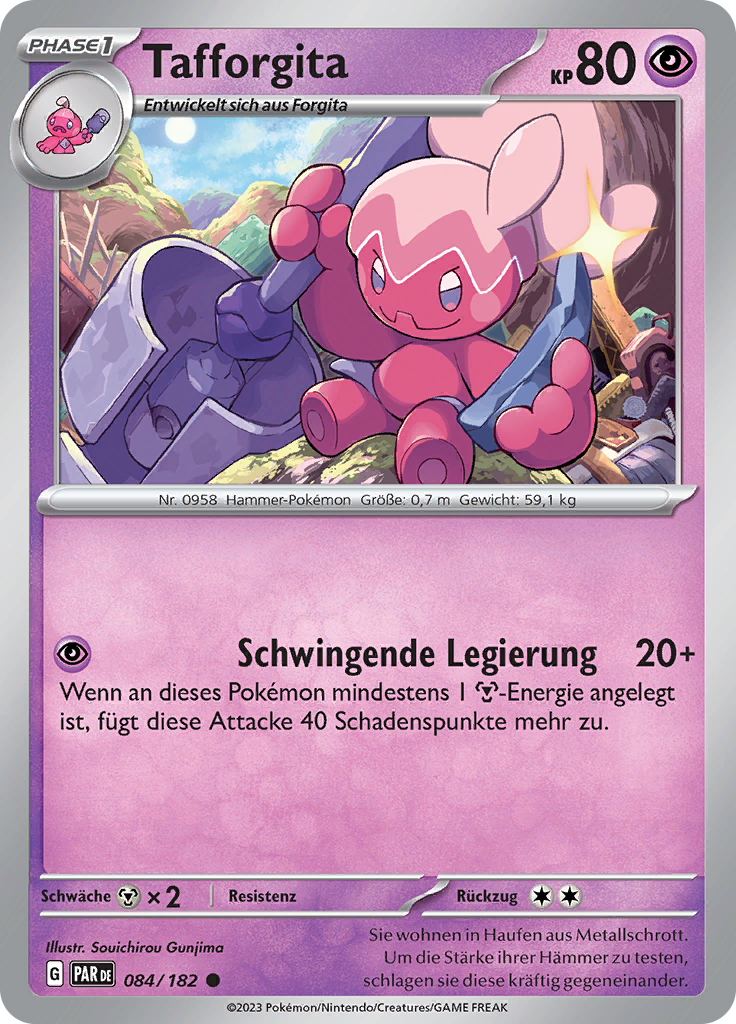 Tafforgita (Reverse Holo)