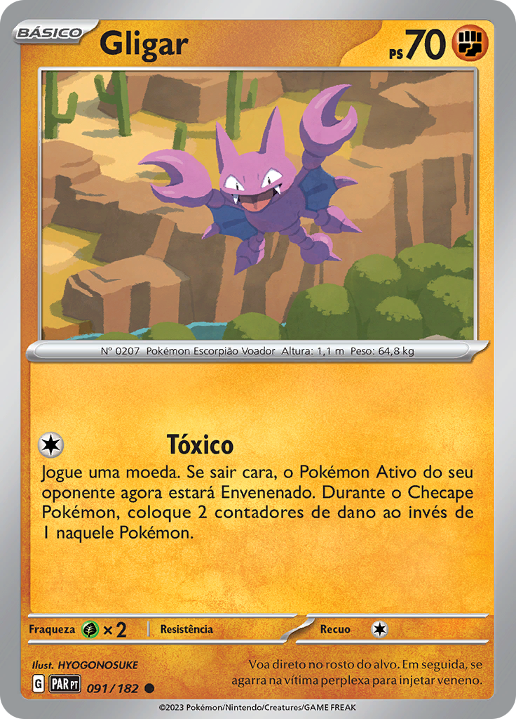 Gligar (Reverse Holo)