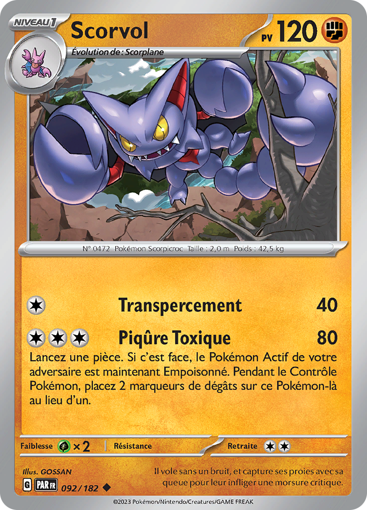 Scorvol (Reverse Holo)