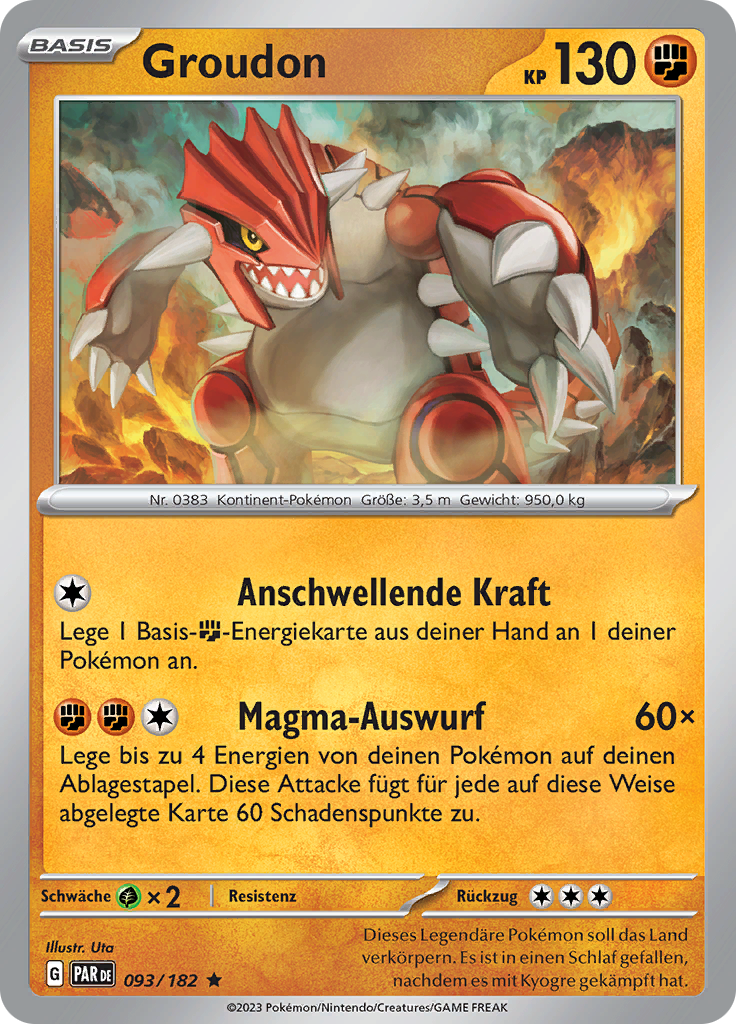 Groudon (Reverse Holo)
