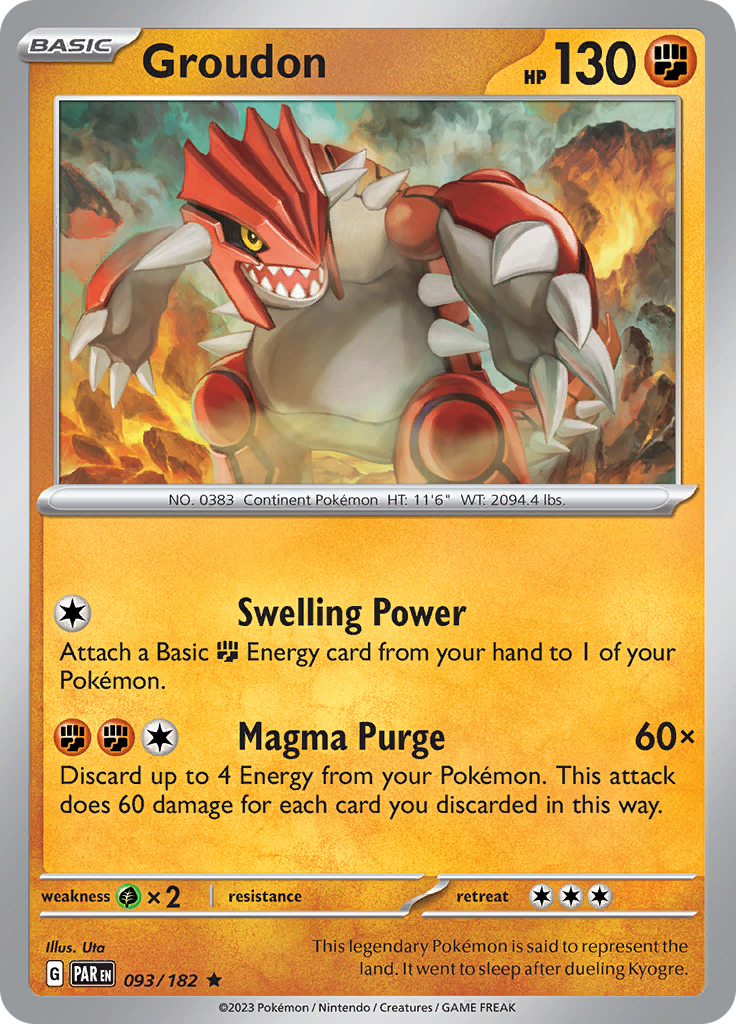 Groudon (Reverse Holo)