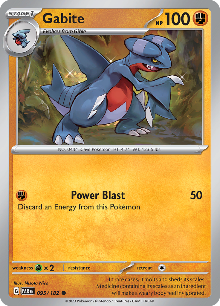Gabite (Reverse Holo)