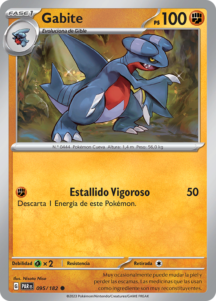 Gabite (Reverse Holo)