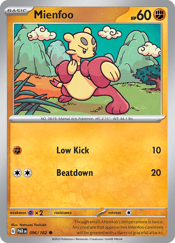 Mienfoo (Reverse Holo)
