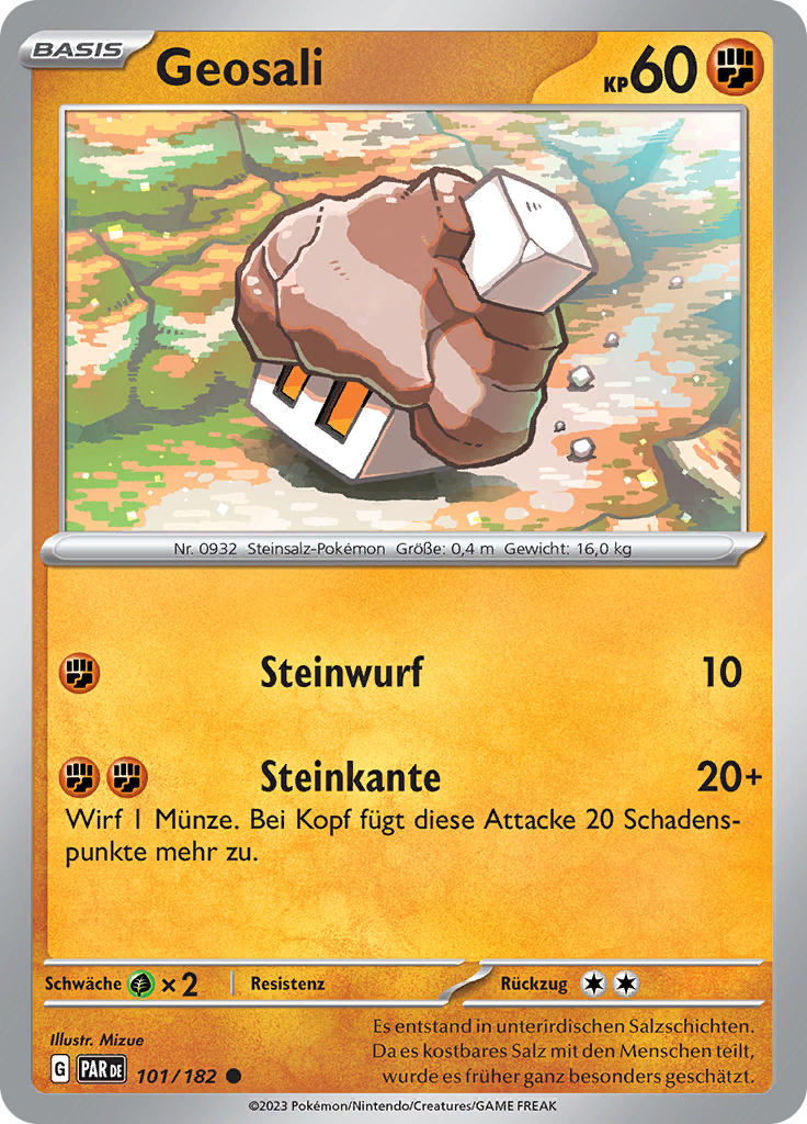 Geosali (Reverse Holo)
