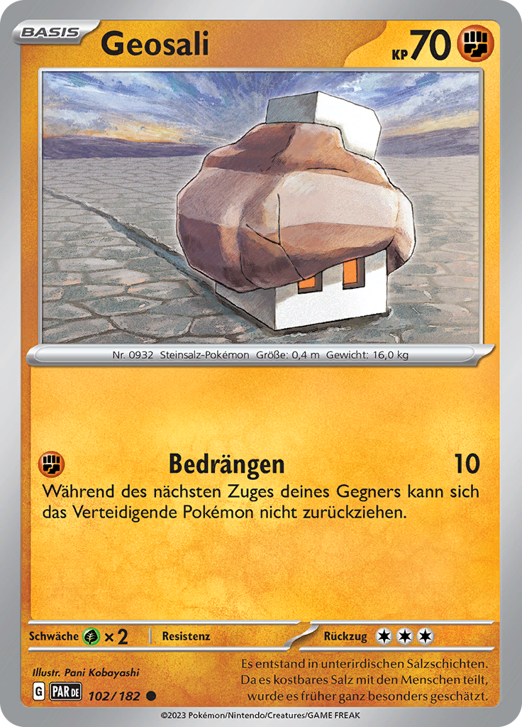 Geosali (Reverse Holo)