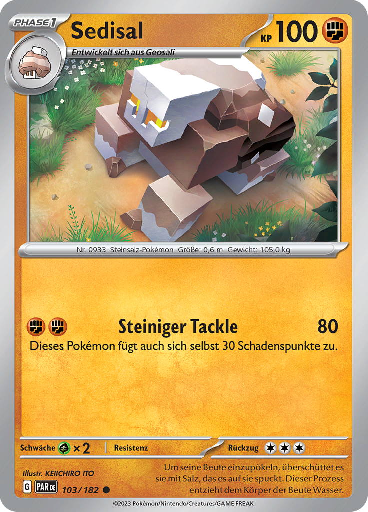 Sedisal (Reverse Holo)