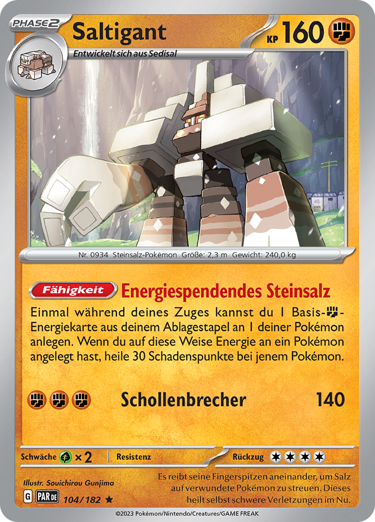 Saltigant (Reverse Holo)