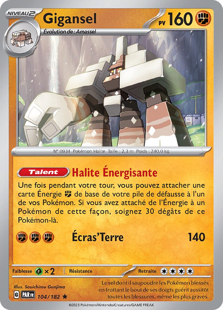 Gigansel (Reverse Holo)