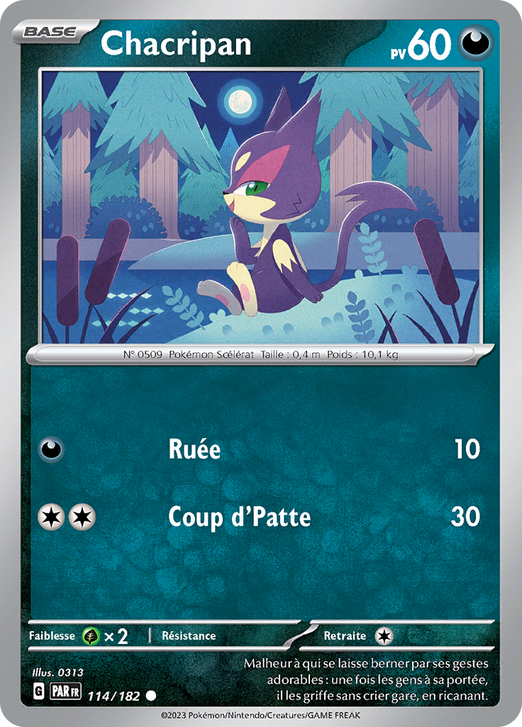 Chacripan (Reverse Holo)