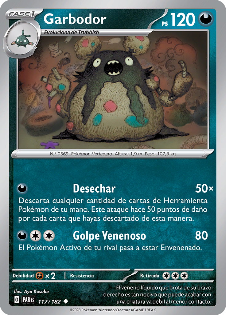 Garbodor (Reverse Holo)