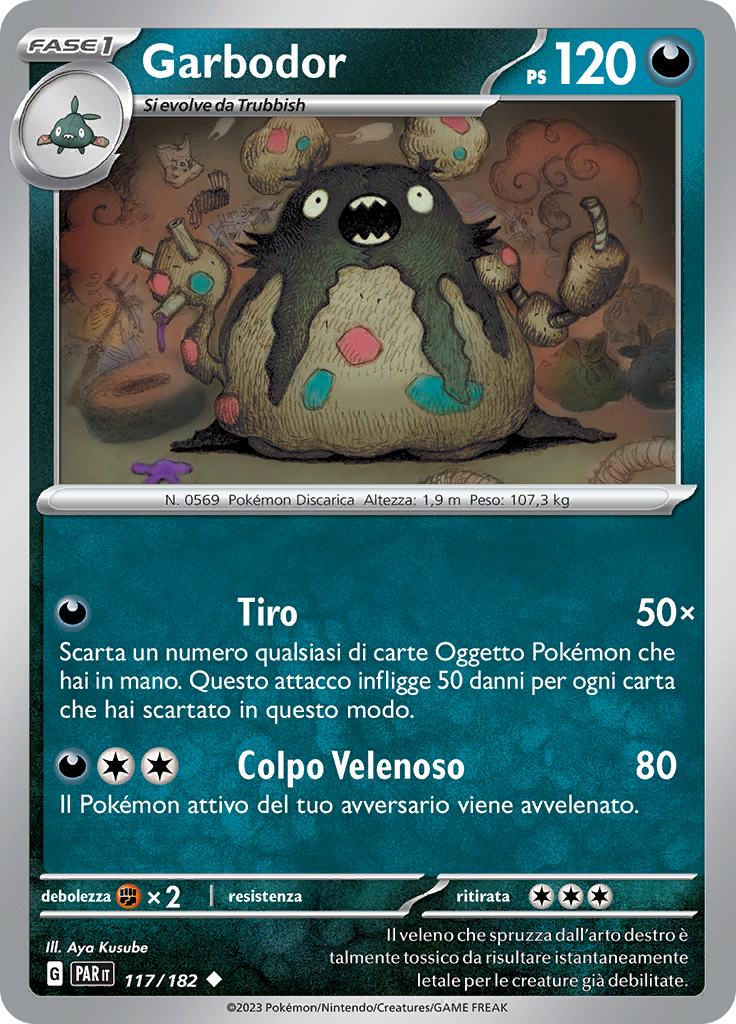 Garbodor (Reverse Holo)