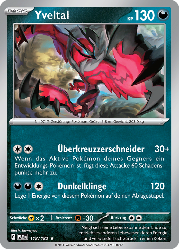 Yveltal (Reverse Holo)