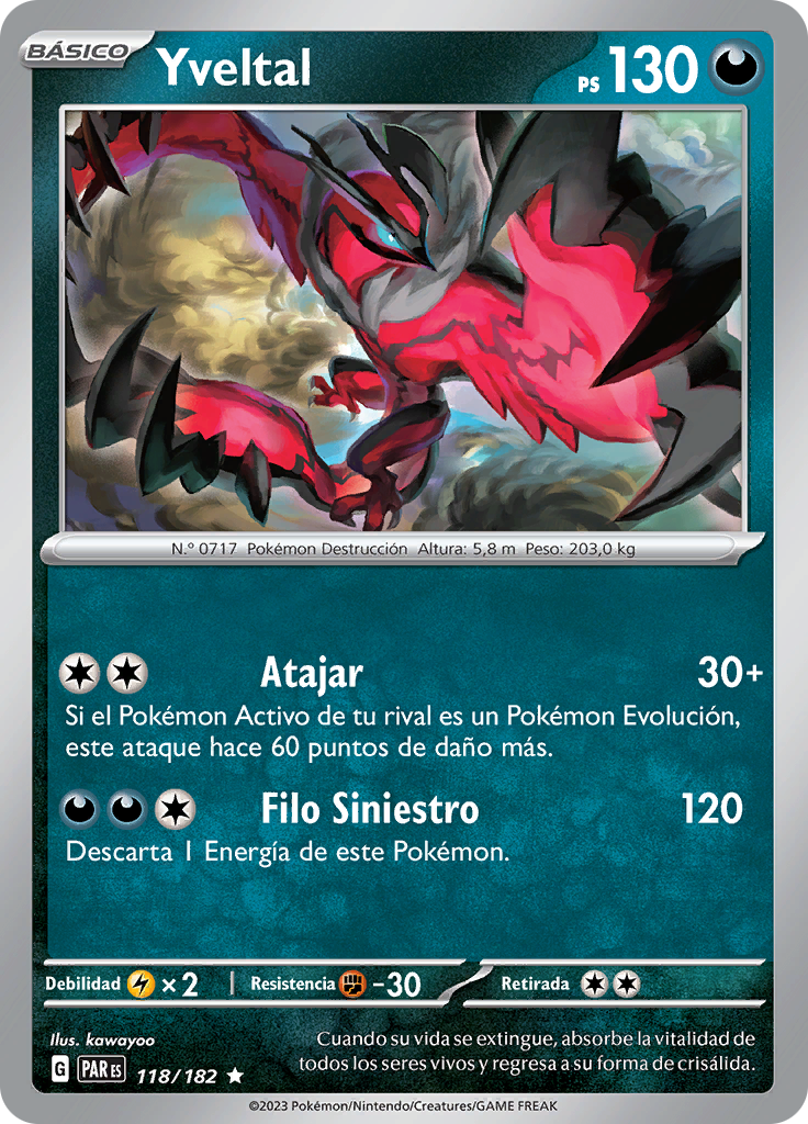 Yveltal (Reverse Holo)