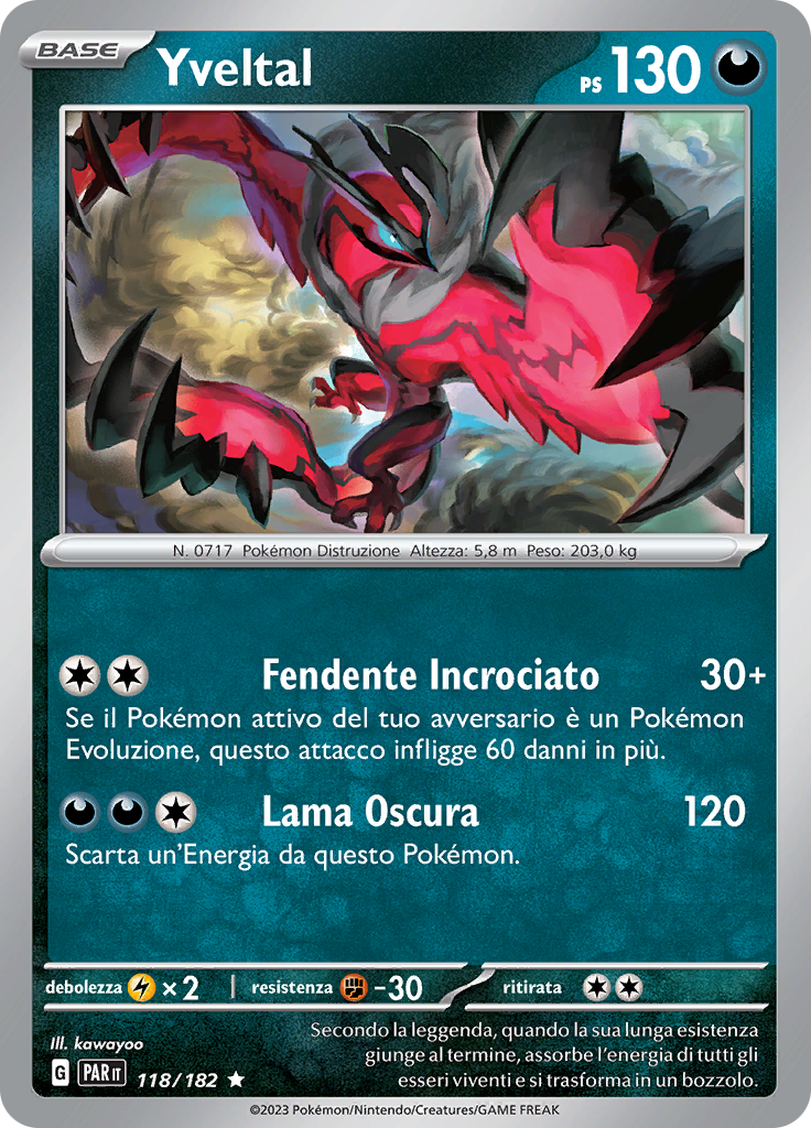 Yveltal (Reverse Holo)