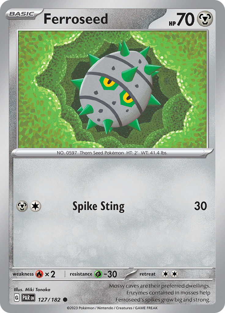 Ferroseed (Reverse Holo)