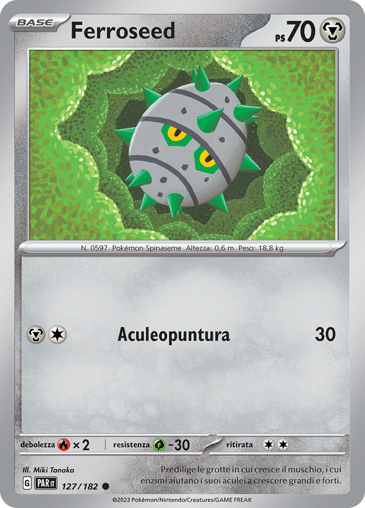 Ferroseed (Reverse Holo)