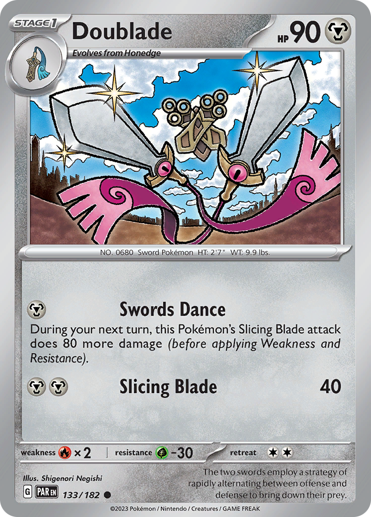 Doublade (Reverse Holo)
