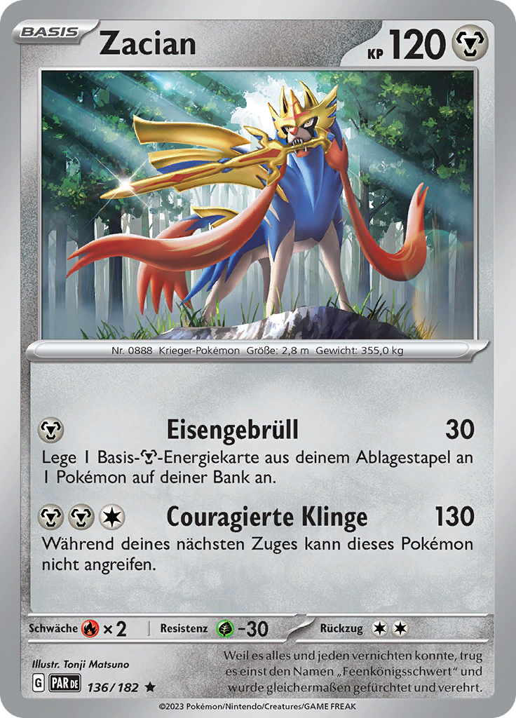 Zacian (Reverse Holo)