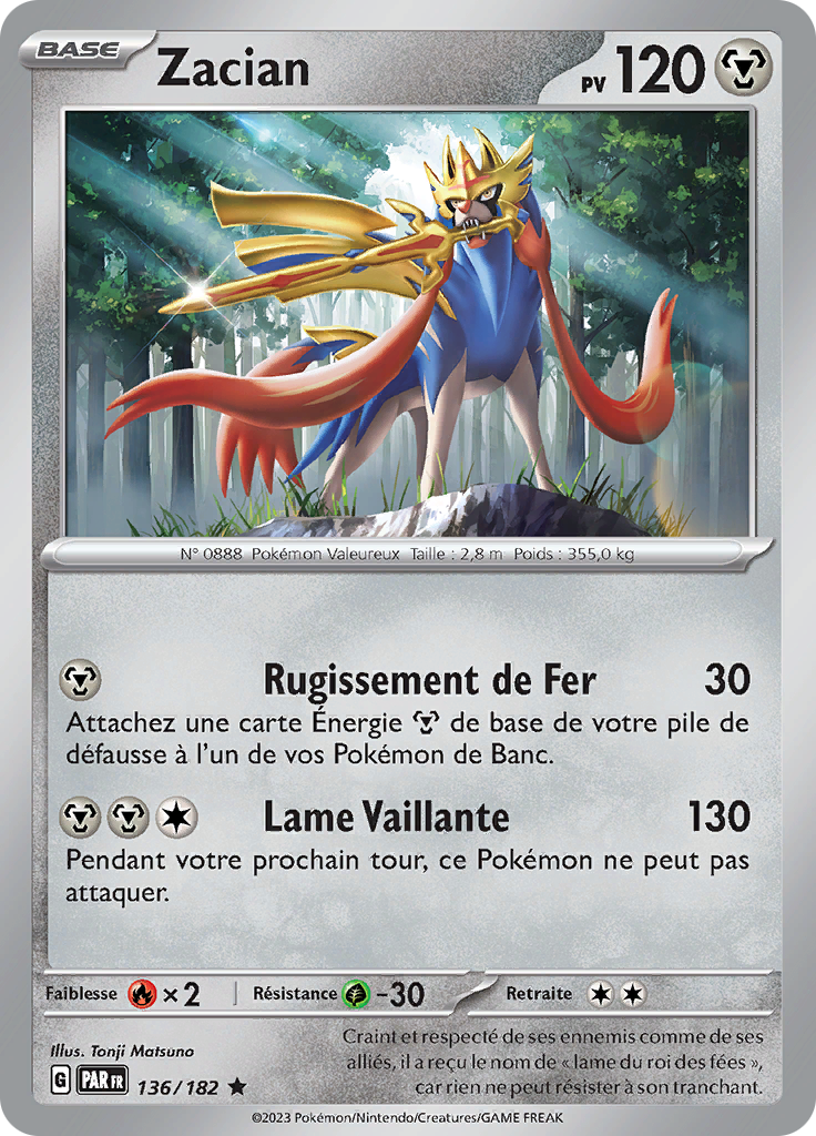 Zacian (Reverse Holo)