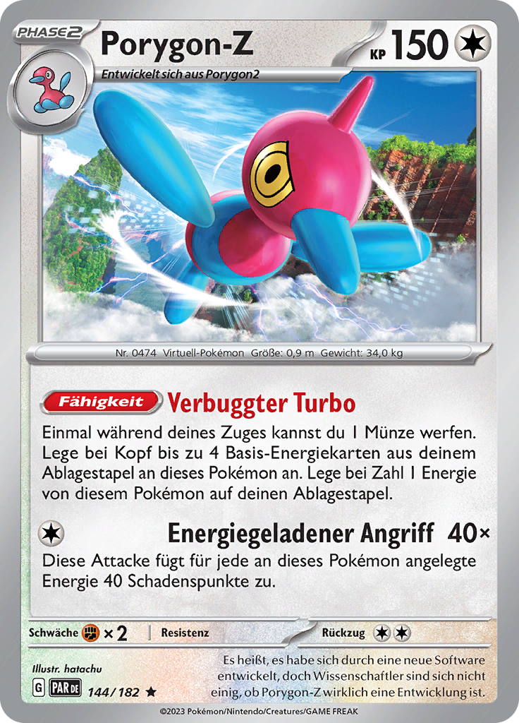 Porygon-Z (Reverse Holo)