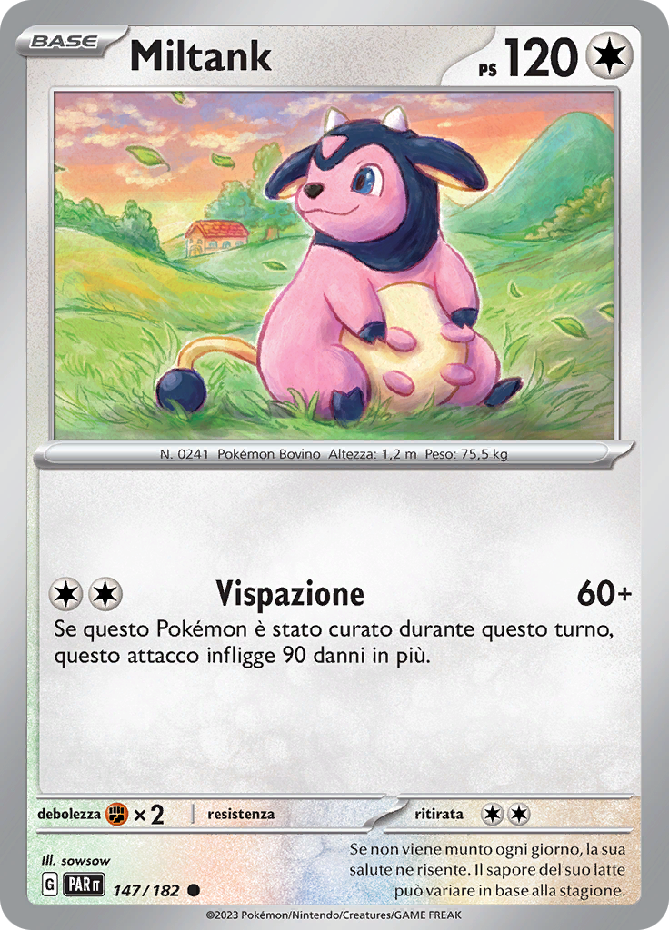Miltank (Reverse Holo)