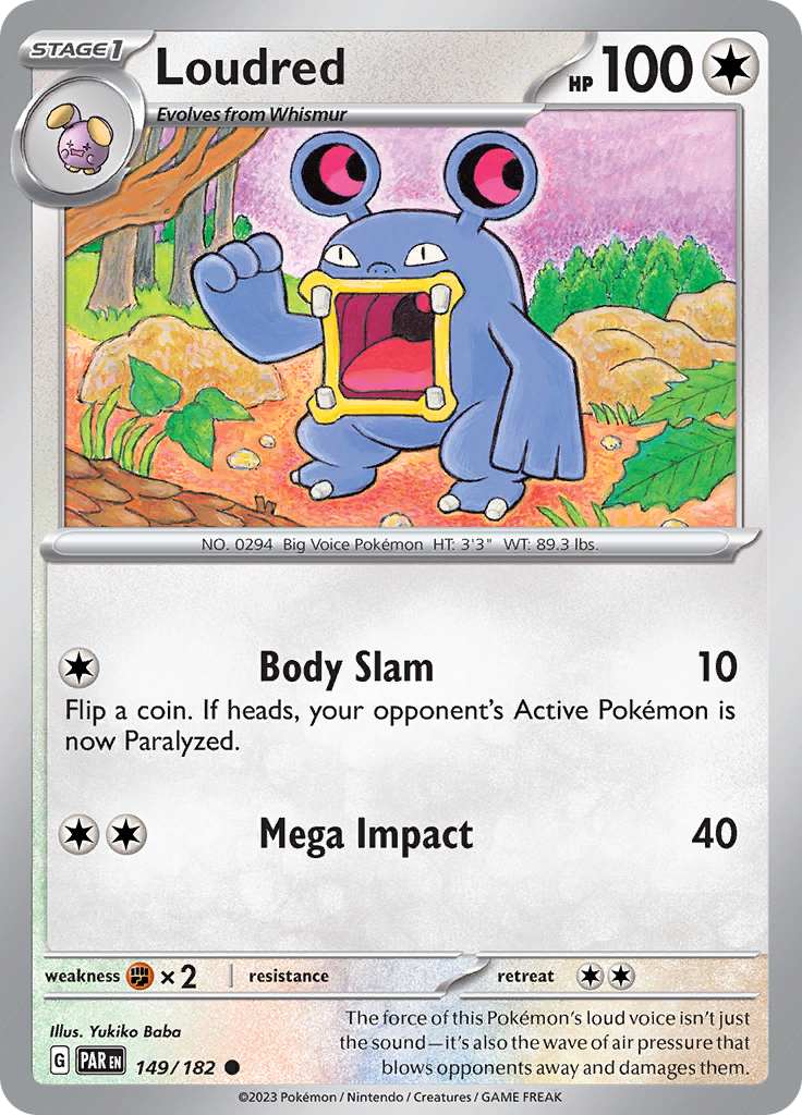 Loudred (Reverse Holo)