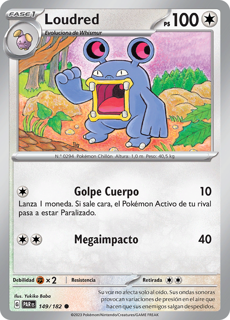 Loudred (Reverse Holo)
