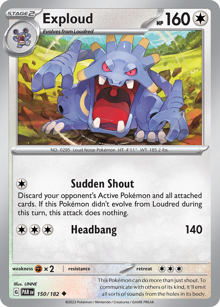 Exploud (Reverse Holo)
