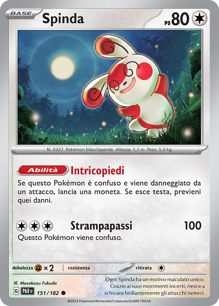Spinda (Reverse Holo)
