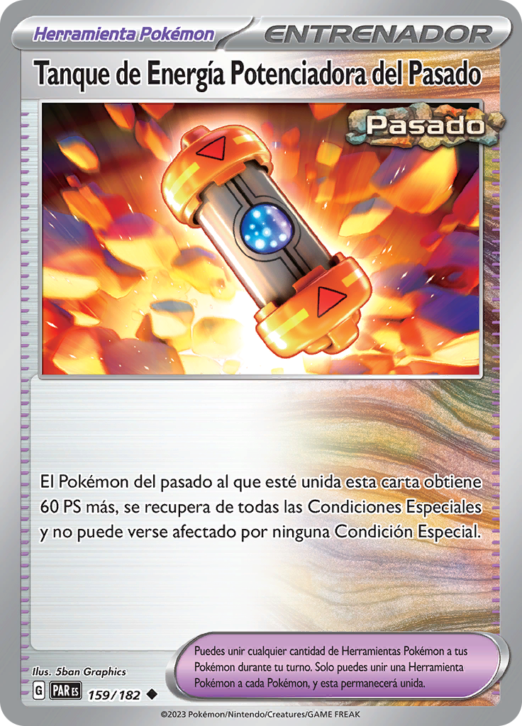 Tanque de Energía Potenciadora del Pasado (Reverse Holo)
