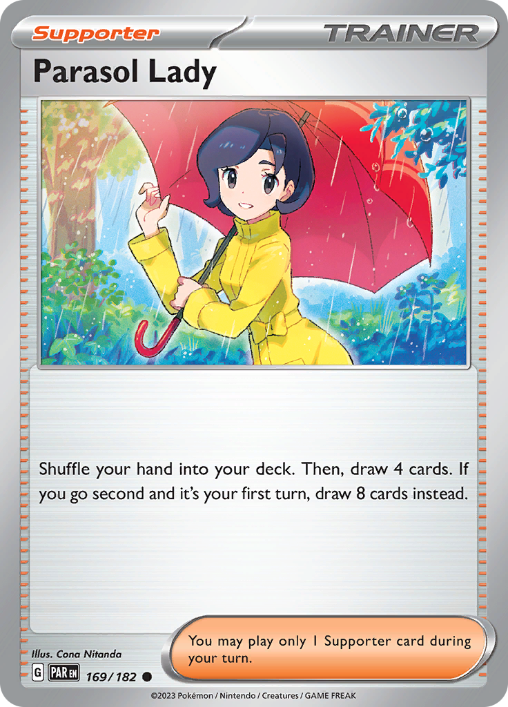 Parasol Lady (Reverse Holo)