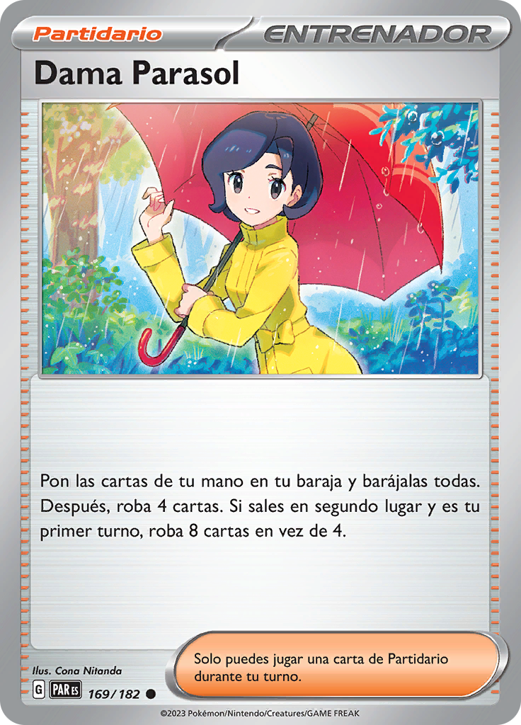 Dama Parasol (Reverse Holo)