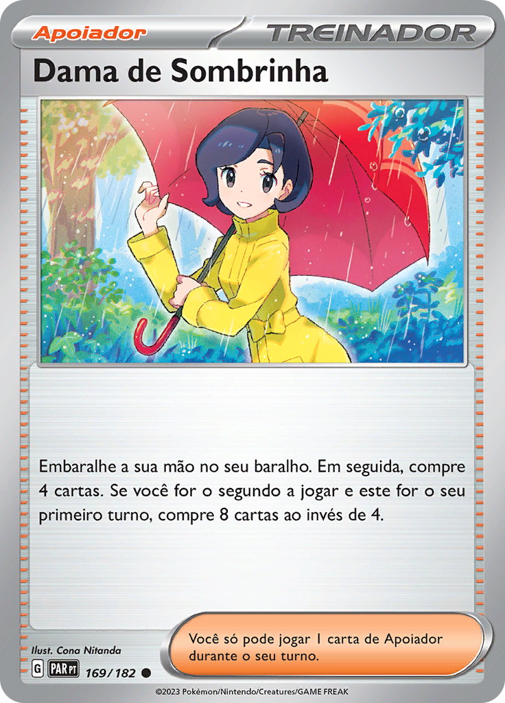 Dama de Sombrinha (Reverse Holo)