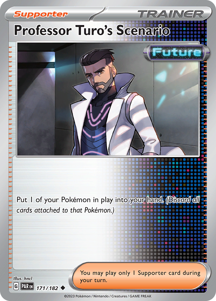 Professor Turo's Scenario (Reverse Holo)