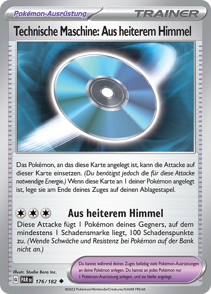 Technische Maschine: Aus heiterem Himmel (Reverse Holo)