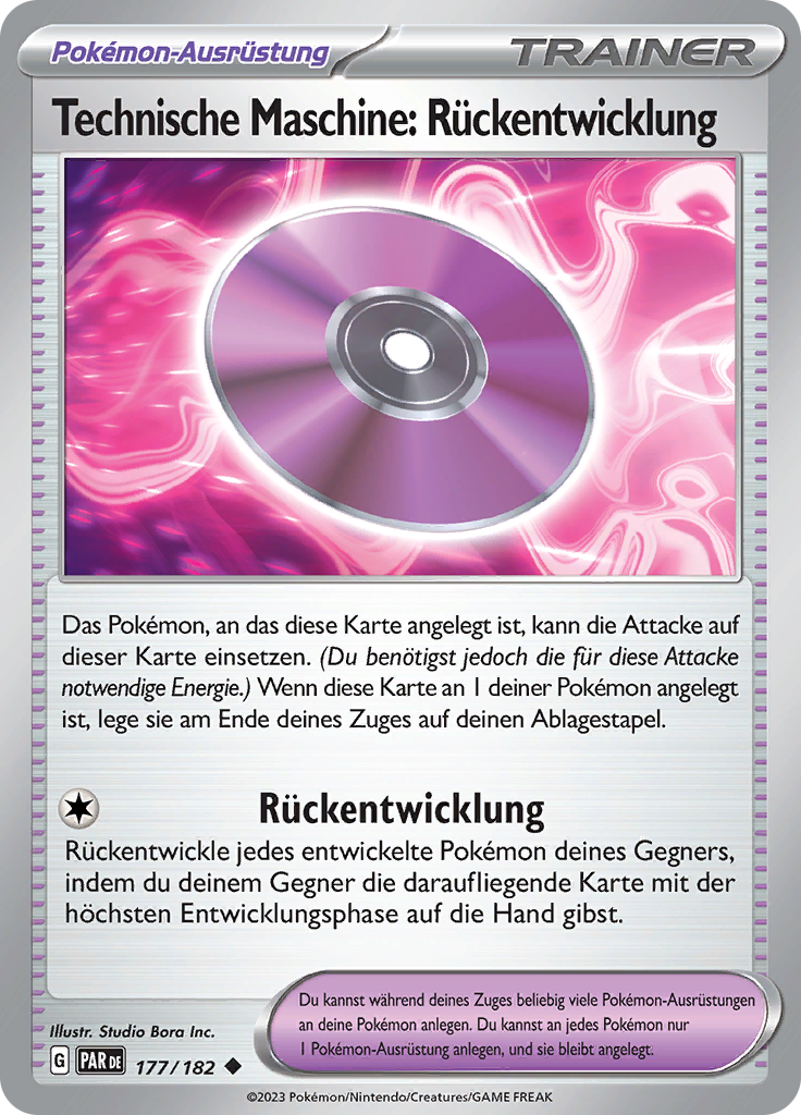 Technische Maschine: Rückentwicklung (Reverse Holo)