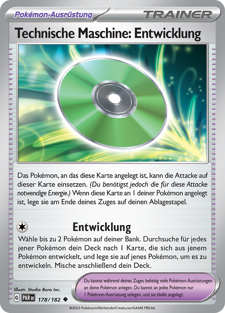 Technische Maschine: Entwicklung (Reverse Holo)