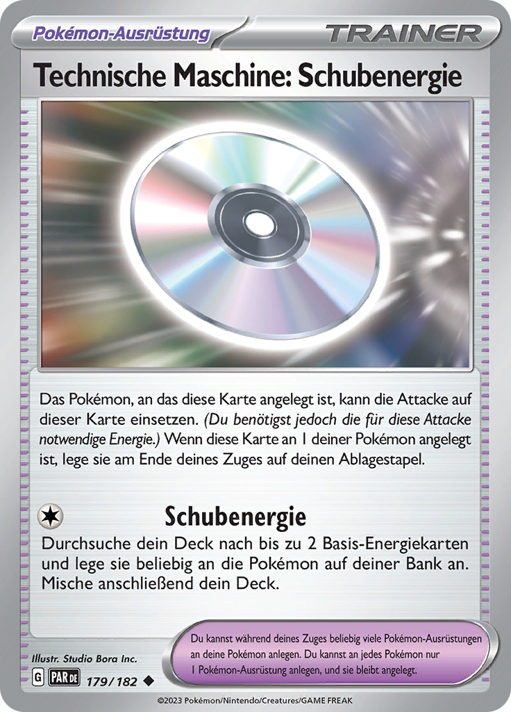 Technische Maschine: Schubenergie (Reverse Holo)