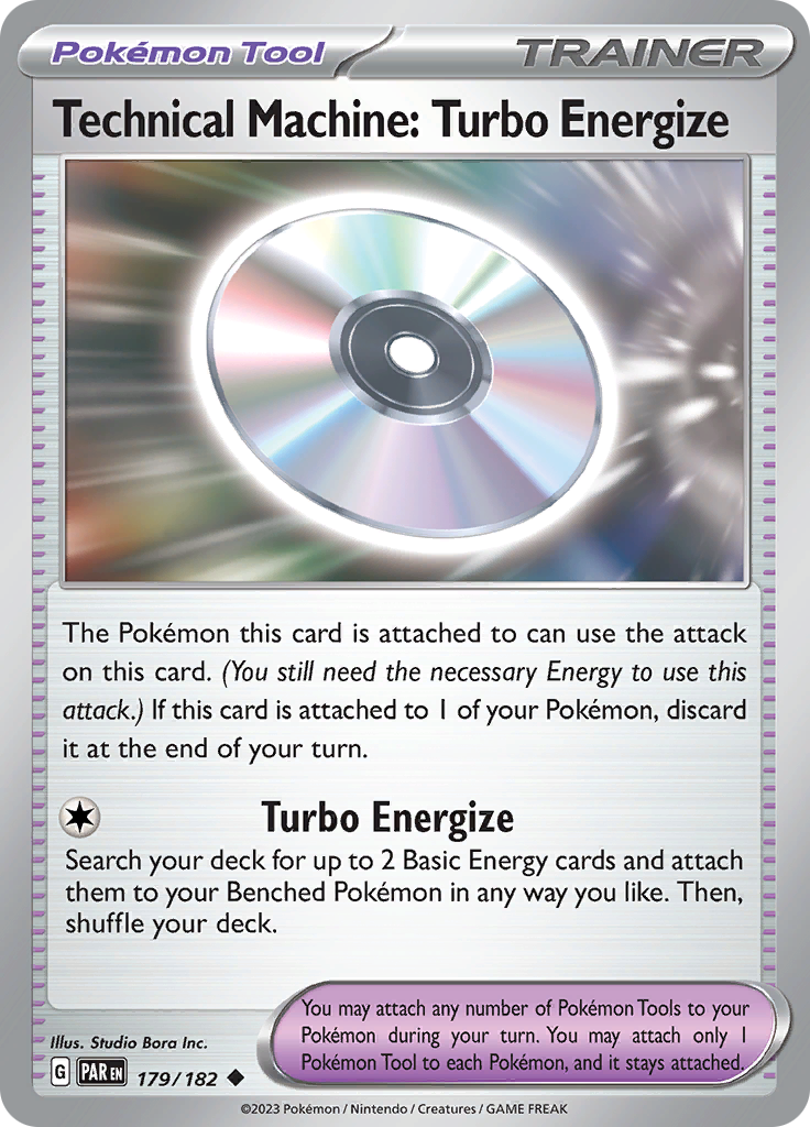 Technical Machine: Turbo Energize (Reverse Holo)