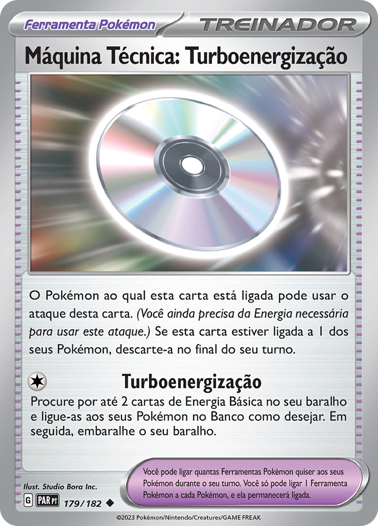 Máquina Técnica: Turboenergização (Reverse Holo)