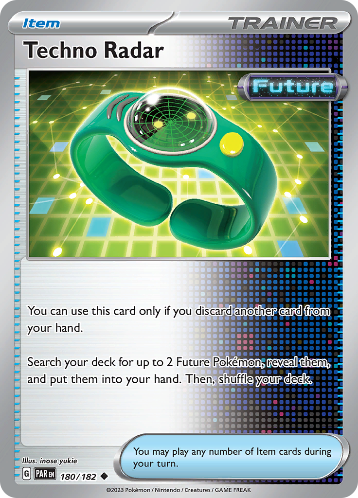Techno Radar (Reverse Holo)