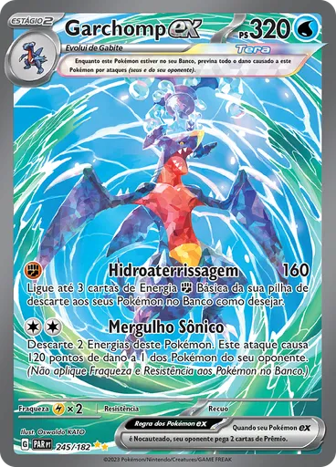 Garchomp ex — Fenda Paradoxal