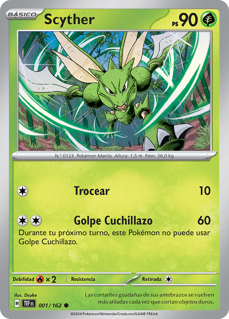 Scyther (Reverse Holo)