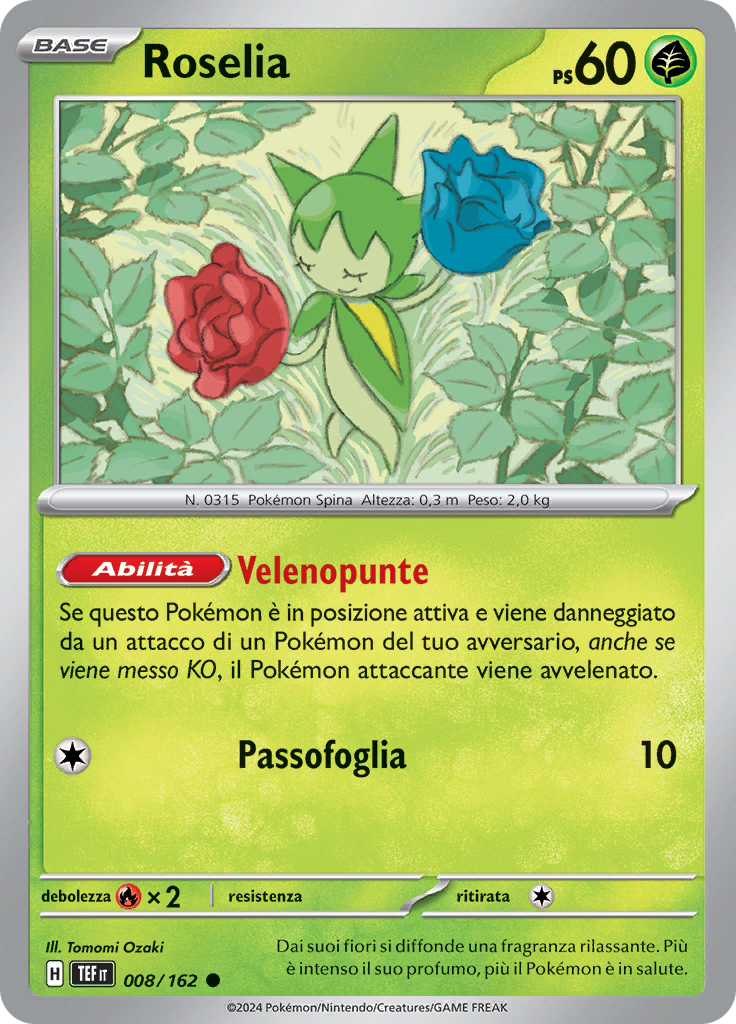 Roselia (Reverse Holo)