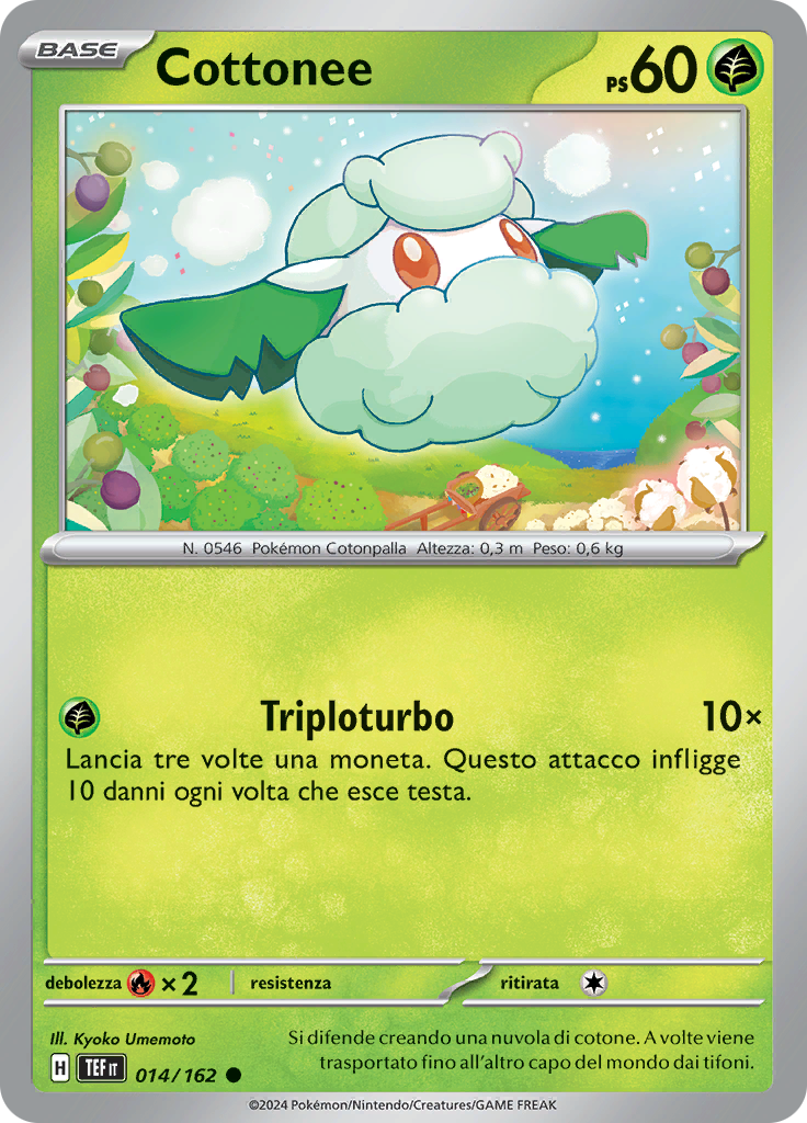 Cottonee (Reverse Holo)